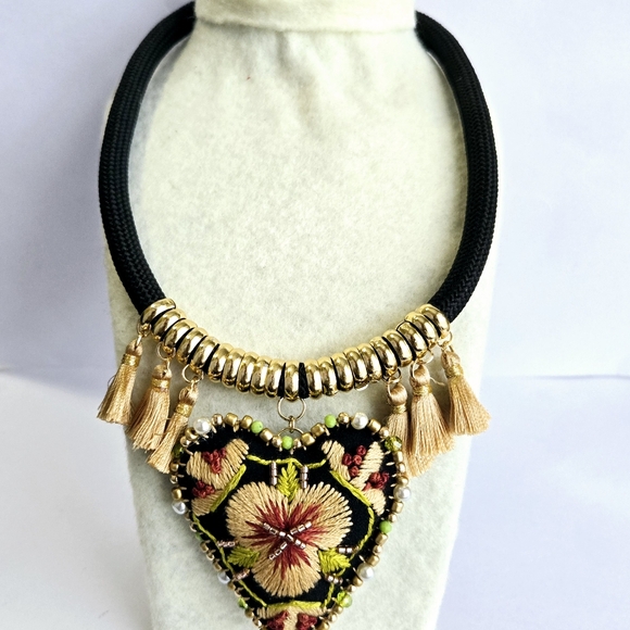 Handmade Necklace, Mexican Necklace - Picture 4 of 4